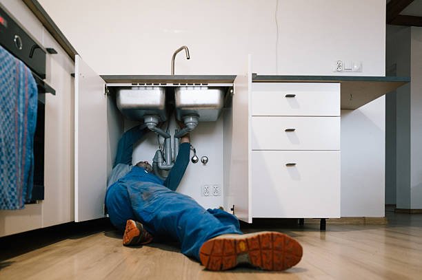 Professional Plumbing technician working in Harrison City, PA